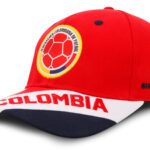GORRA OFICIAL FEDERACIÓN COLOMBIANA DE FÚTBOL-FCF ROJA