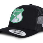 Gorra Deportivo Cali Oficial Flexfit 6606 Negro