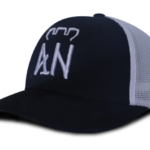 Gorra Atlético Nacional Oficial de Malla A/N Blanco y Negro