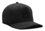 Gorra Atlético Nacional Oficial Negra A/N tono a tono - Image 3