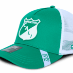 Gorra Deportivo Cali Oficial OC Caps Malla Verde/Blanco