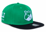 Gorra Deportivo Cali Oficial OC Caps Plana verde/negro - Image 2