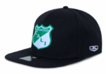 Gorra Deportivo Cali Oficial OC Caps Plana negro