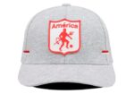 Gorra América de Cali Oficial OC Caps gris haspe banderas - Image 2