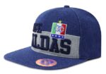Gorra oficial Once Caldas Plana Azul Denim