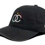 Gorra Once Caldas Oficial drill negra