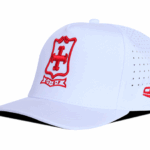 Gorra Independiente Santa Fe Oficial OC Caps Vintage Deportiva blanca