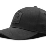 Gorra Once Caldas Oficial negra tono a tono oto-101