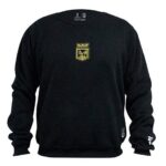 Saco Atlético Nacional Oficial conmebol libertadores negro escudo clásico dorado