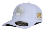 Gorra FCF Selección Colombia oficial 100 años edición especial limitada blanca