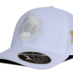 Gorra FCF Selección Colombia oficial 100 años edición especial limitada blanca