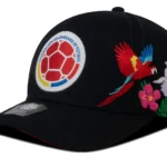 Gorra Oficial FCF Selección Colombia Guacamaya negra