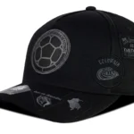 Gorra Oficial FCF Selección Colombia Parches Negra